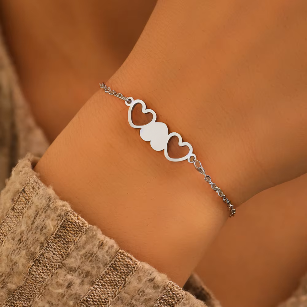 Everlasting Heart Bond Bracelet