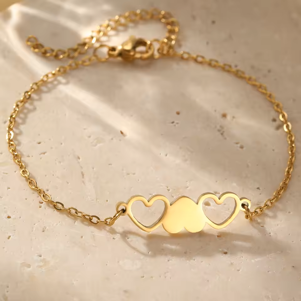 Everlasting Heart Bond Bracelet