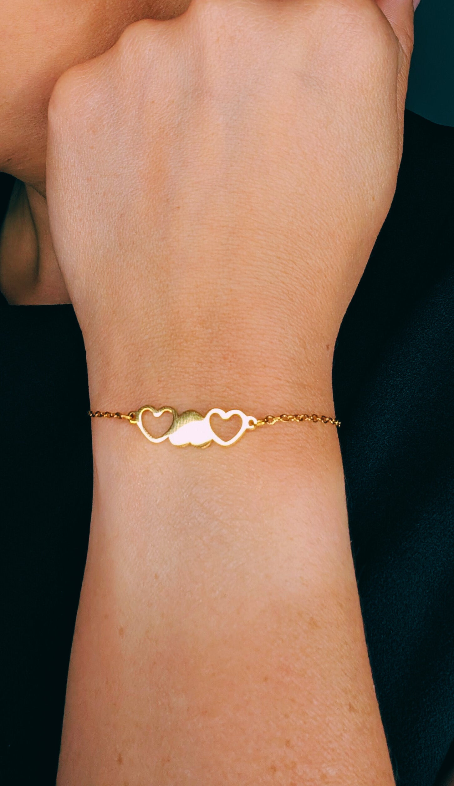 Everlasting Heart Bond Bracelet