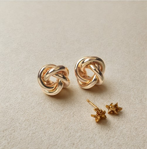 Eternal Bond Knot Earrings