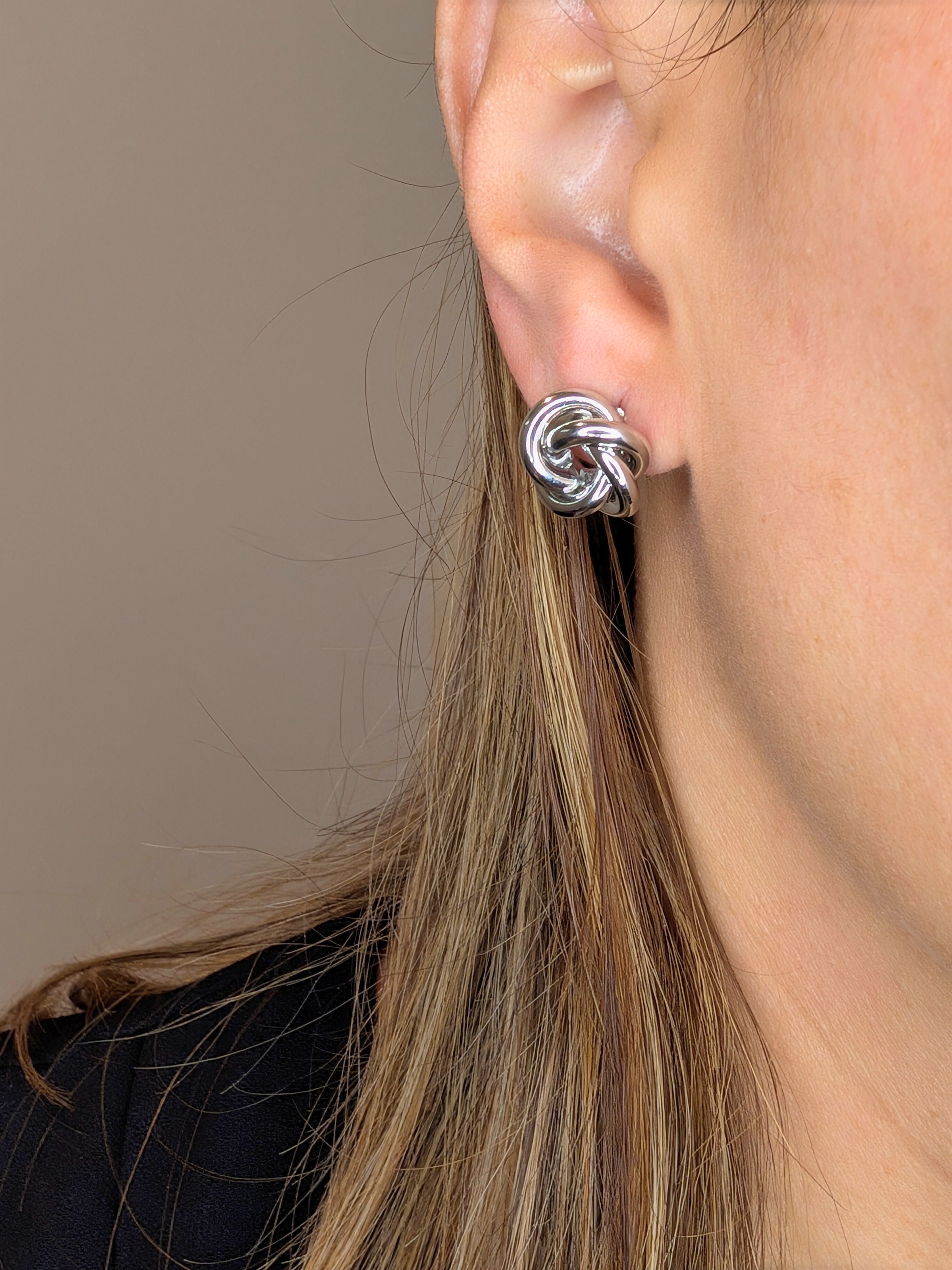 Eternal Bond Knot Earrings